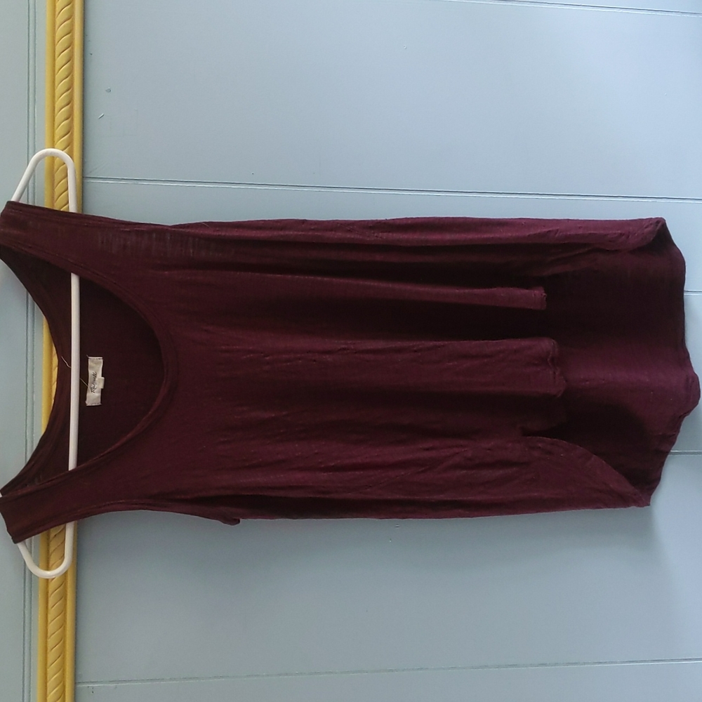 Madewell Maroon tank